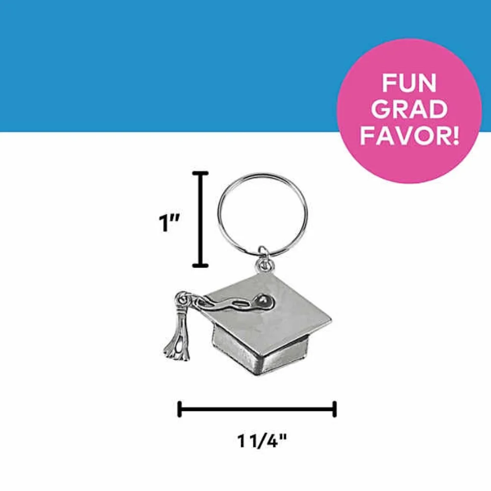 Graduation Cap Keychain - Picture 2 of 6
